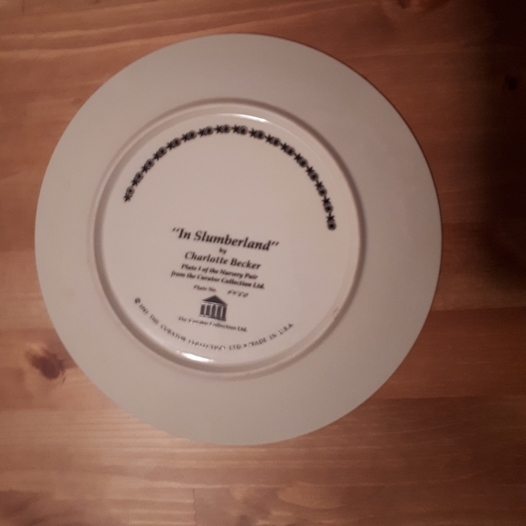 "In Slumberland" Collector Plate - Picture 6 of 6